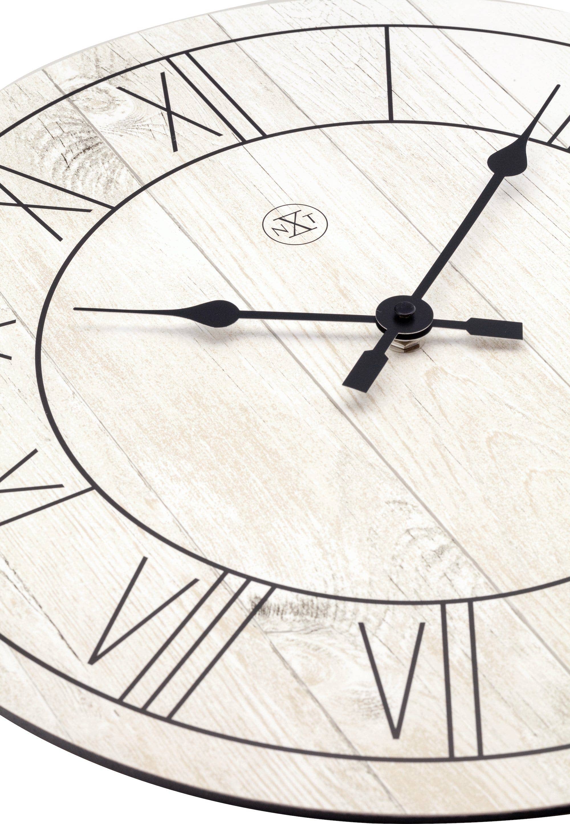 NeXtime – Großhandel Wanduhren – Wanduhr - 40 cm - Holz - 'Paul'2