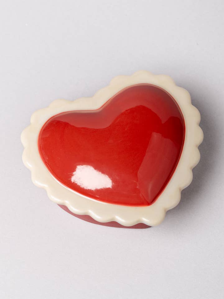 Ceramic Trinket Box, Heart for wholesale by Ban.do