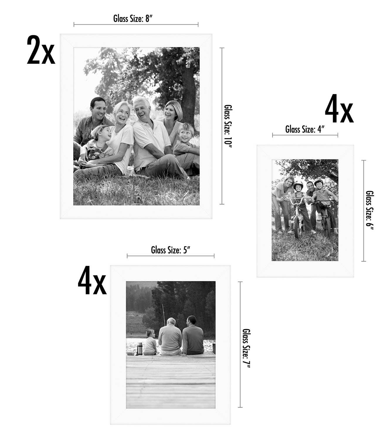 Americanflat - Wholesale Picture Frame - Americanflat Gallery Wall Frame Set (10 Pack)5