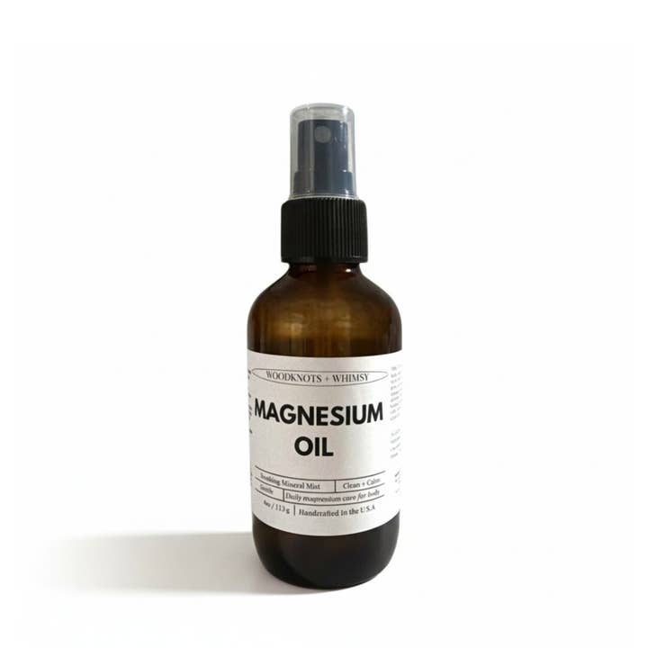 Magnesium Oil Spray for wholesale by Woodknots + Whimsy