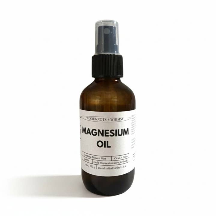Woodknots + Whimsy - Wholesale Pain Relief Spray/Cream - Magnesium Oil Spray0