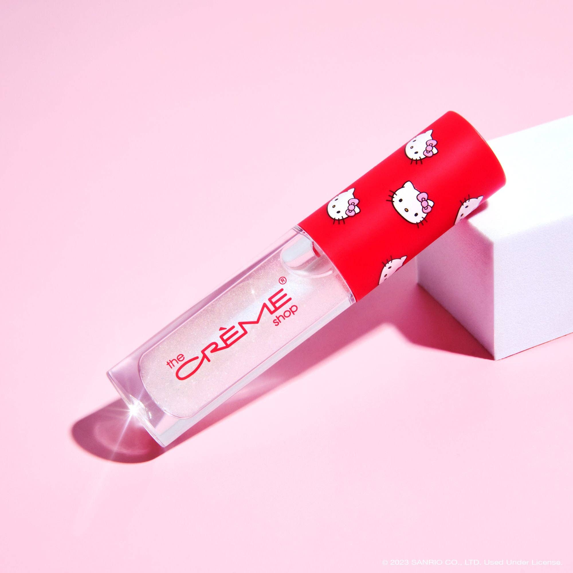 GenFresh - Wholesale Lip Gloss - The Crème Shop x Hello Kitty Kawaii Kiss Shimmer Lip Oil2