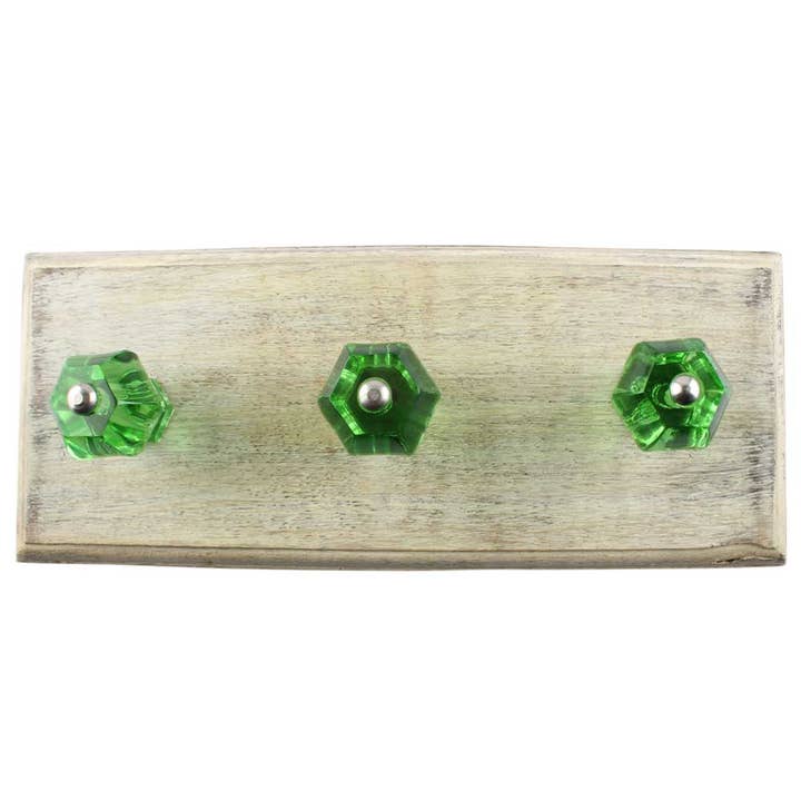 Portachiavi moderno in legno con gancio per asciugamani e cappotti, 12 pezzi per la vendita all'ingrosso da parte di Daana Paani LLC