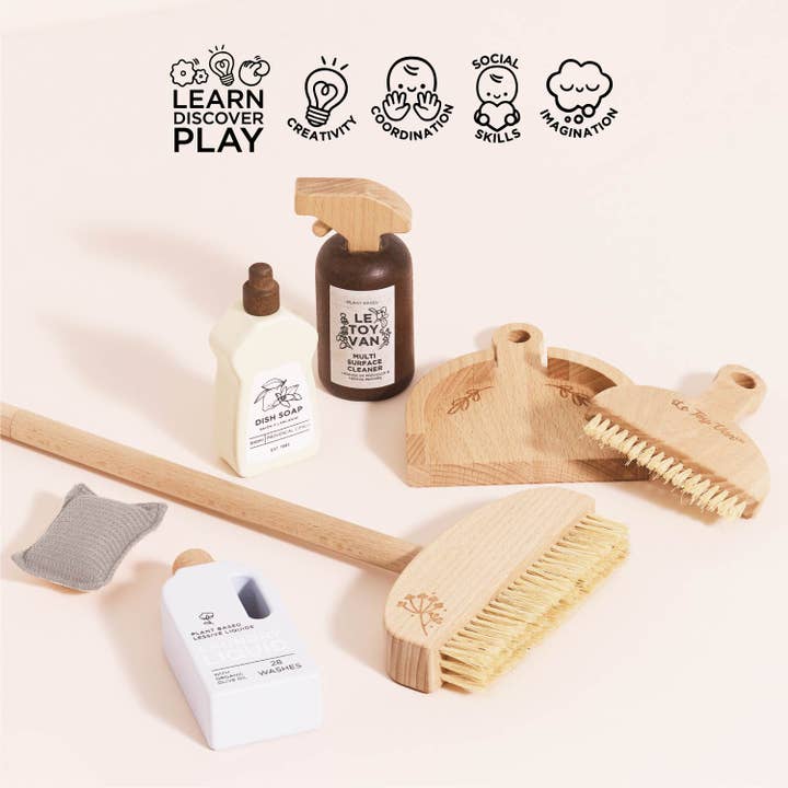 Le Toy Van, Inc. - Wholesale Wood Toy - Kids - Eco-Friendly Cleaning Set2