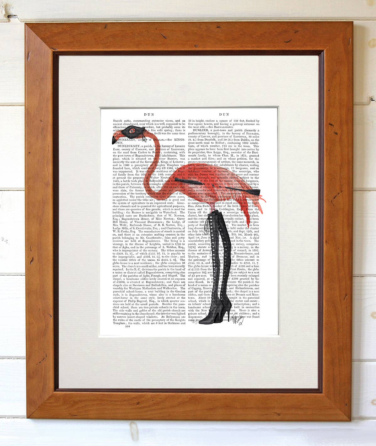 FabFunky Ltd – wholesale Art print – Flamingo with Kinky Boots, Book Print / Art Print / Wall Art2