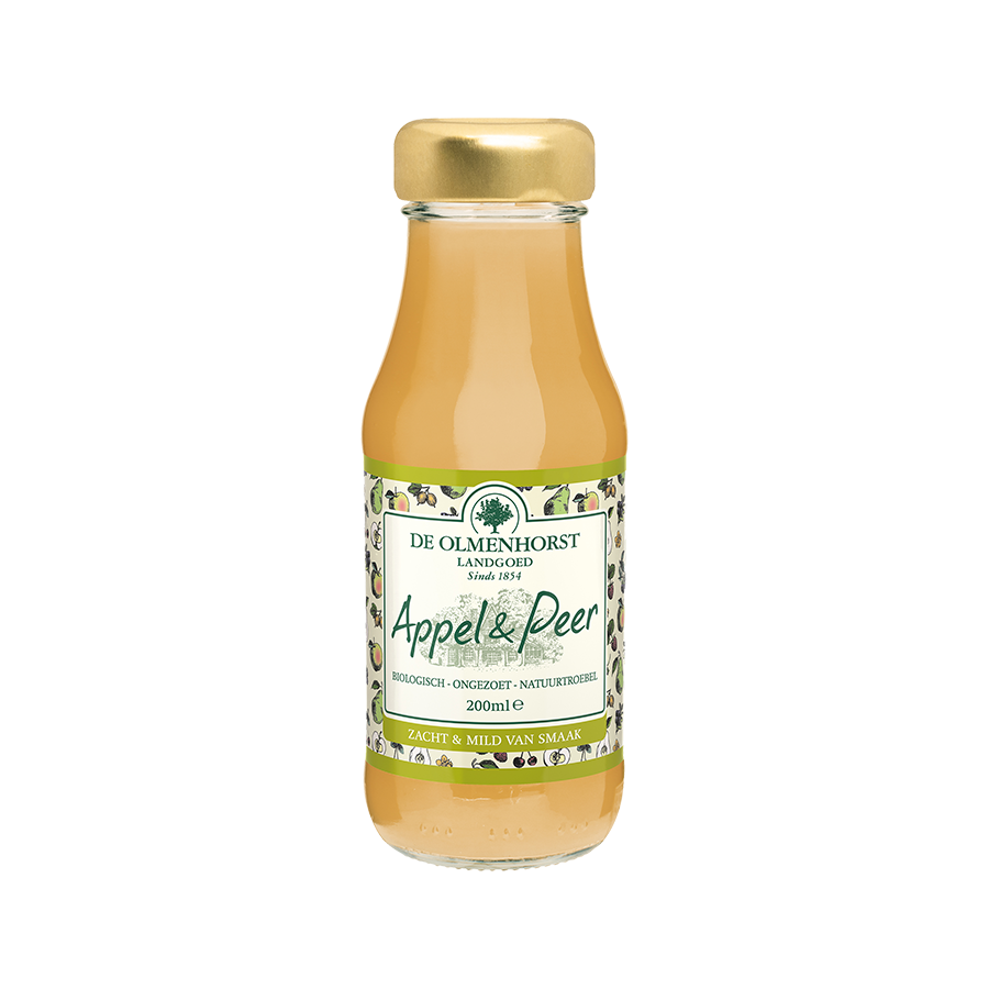 SureShot – wholesale Fruit juice – DE OLMENHORST ORGANIC APPLE & PEAR 200ml0