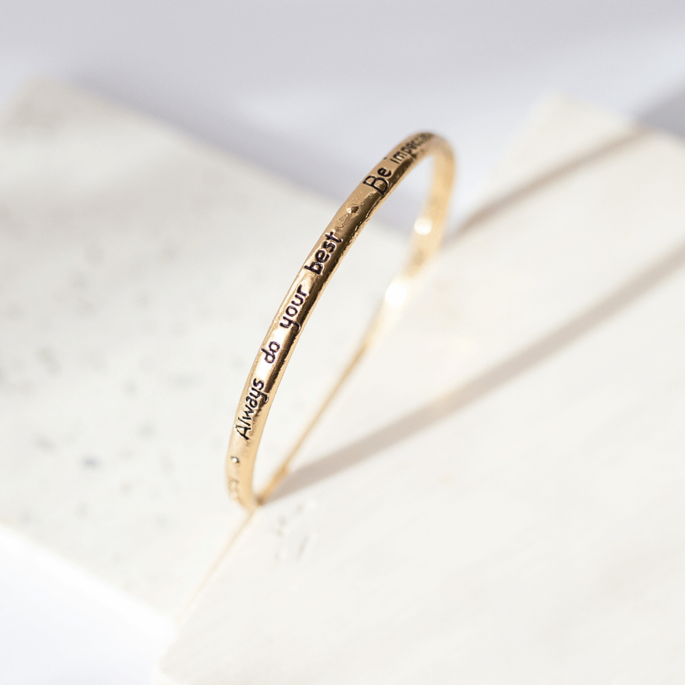 Jewelry Evolution - Wholesale Bangle Bracelet - The Four Agreements Bangle15