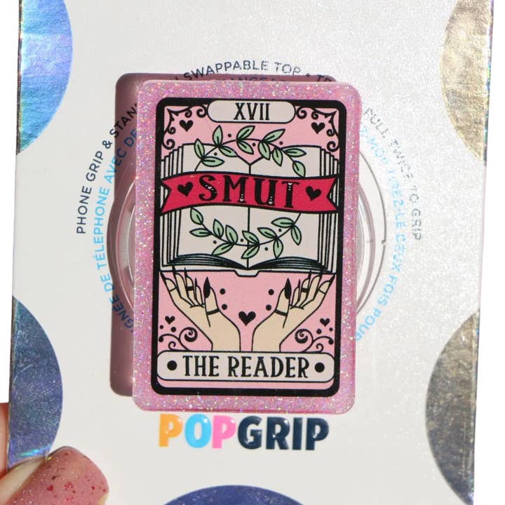 Ivy Resin Shop LLC - Wholesale Phone Grip - Smut Romance Reader Tarot Card Grip 2