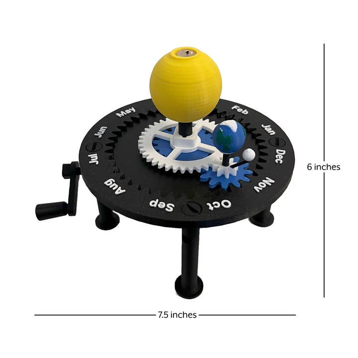 Junior Engineer - Wholesale Building Set - Kids - Orbits STEM Kit - Sun, Earth, and Moon Model with Gears3