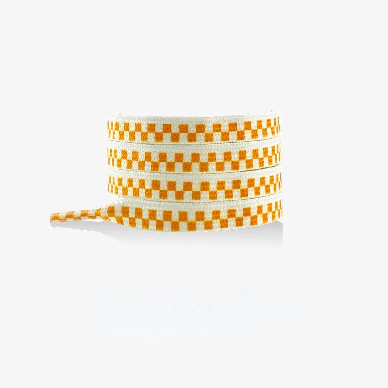 Funkyrel® Atzbranding Limited – wholesale Shoelaces – Unisex – 3D Checkerboard Flat Shoelace - Multi Colors Available8