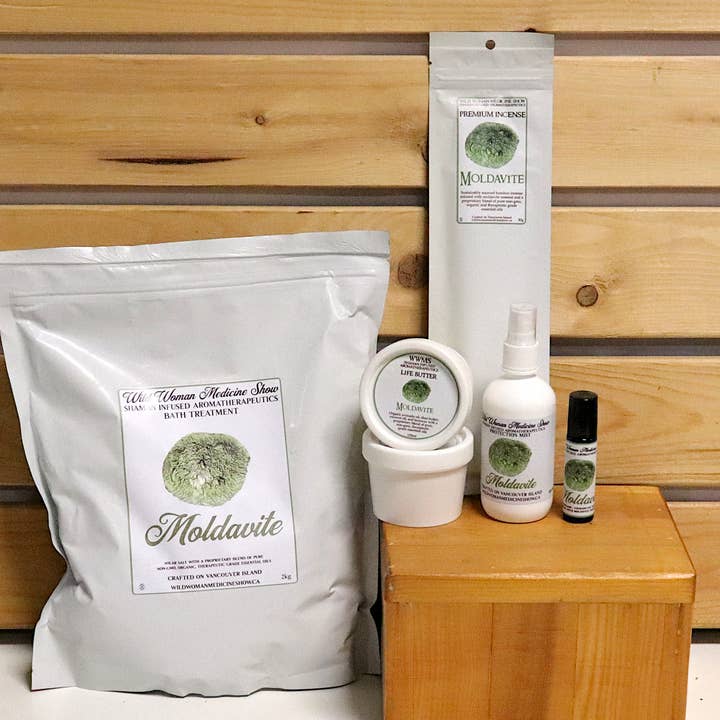 Wild Woman Medicine Show - Wholesale Bath Salts - Moldavite