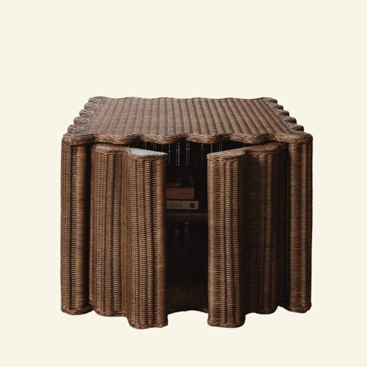 Peony Rattan Coffee Table for wholesale by Hastshilp