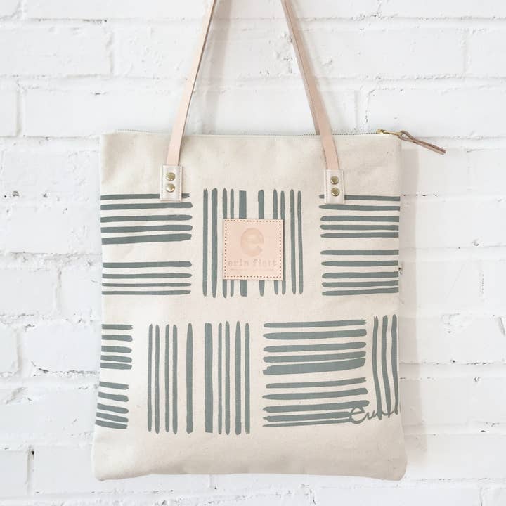 Slate Brush Mod Tote for wholesale by Erin Flett