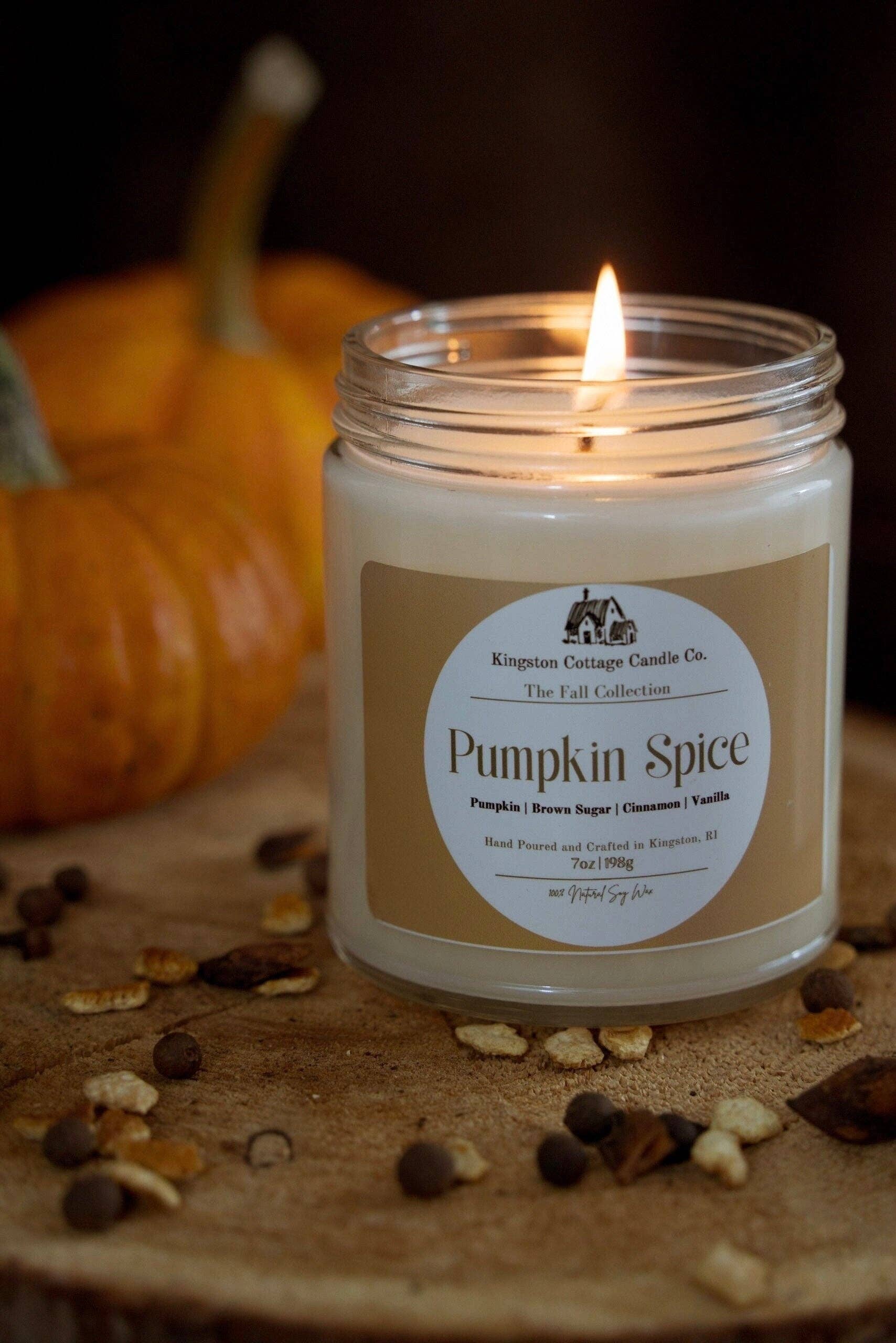 Kingston Cottage Candle Co. - Wholesale Jar/Filled Candle - Pumpkin Spice Candle1