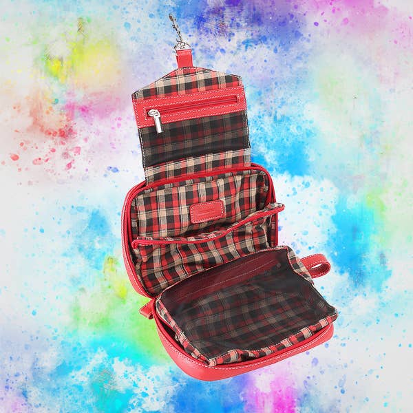 Trousse de toilette Practico - Rouge pour la vente par Hydestyle London