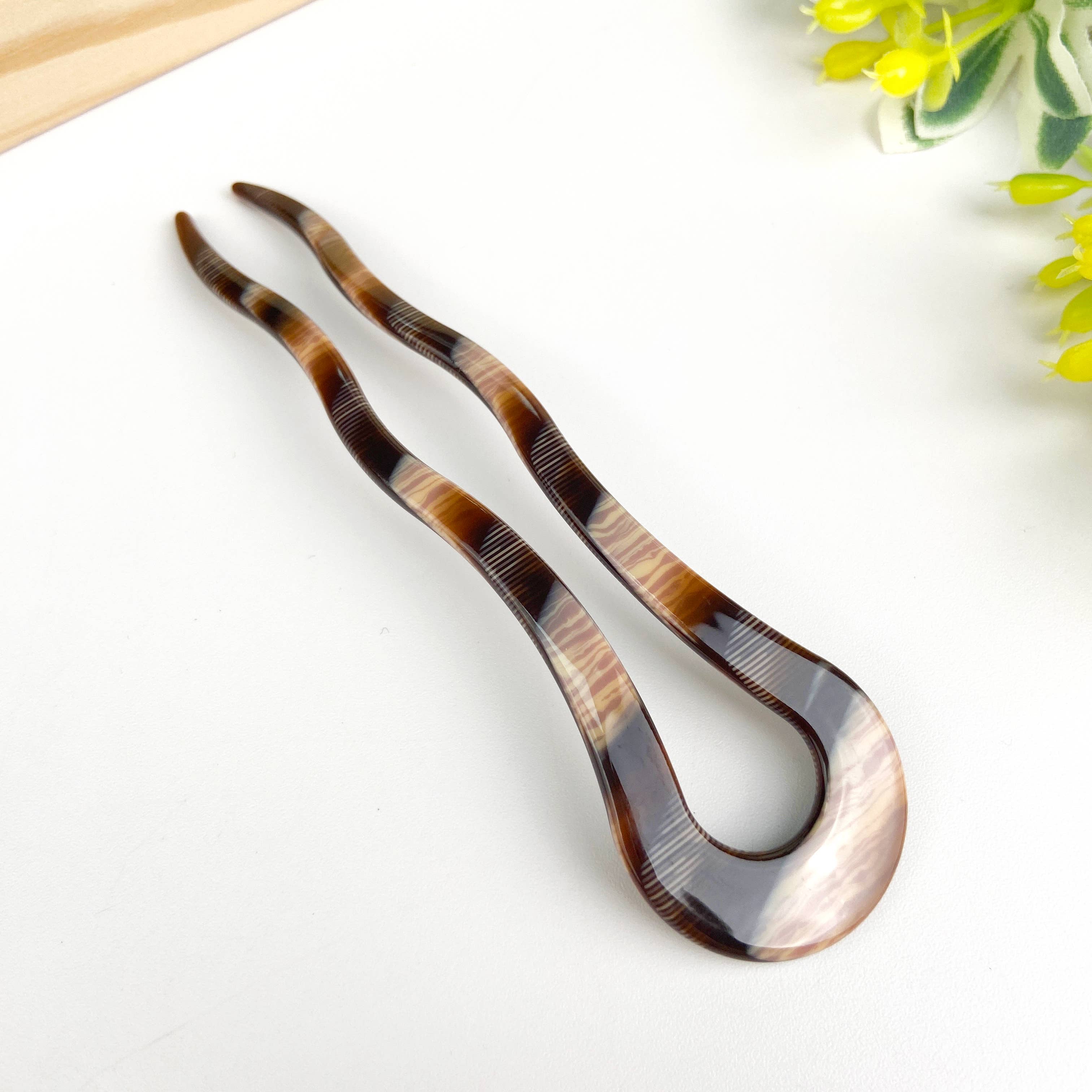 TheDivaSoap - Wholesale Hair Pin - Acetate U-shaped elegant hairpin retro headdress for hair2