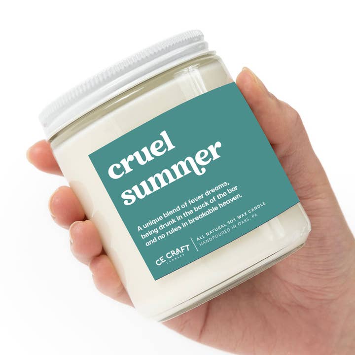 Cruel Summer Scented Candle for wholesale by CE Craft Co