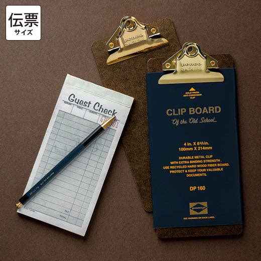 Hightide USA - Wholesale Clipboard - Old School Clipboard/ Check Size/ Gold Clip0