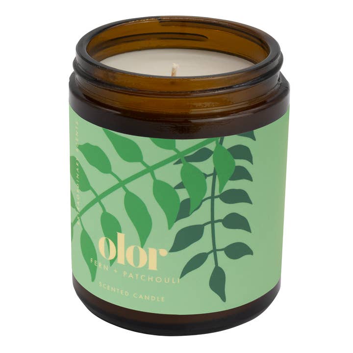 OLOR - Wholesale Jar/Filled Candle - Fern + Patchouli Jar Candle3