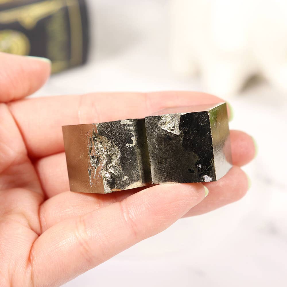 Natures Artifacts Inc - Wholesale Spiritual Stone/Crystal - Natural Pyrite Crystal Cube from Spain5