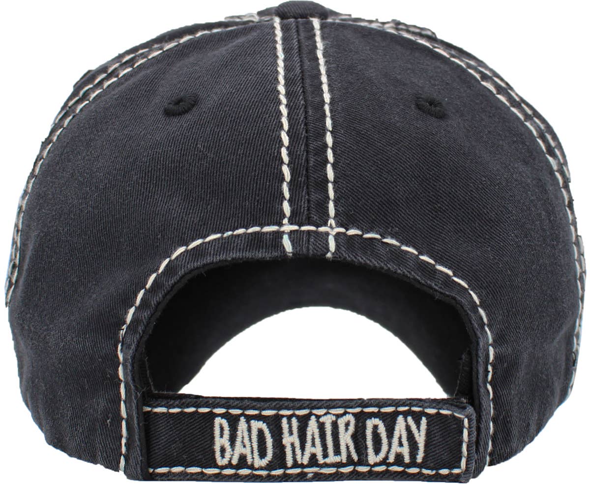 KBETHOS - Vendita all'ingrosso Cappellino da baseball - Donna - Berretto a sfera vintage lavato Bad Hair Day62