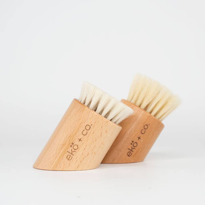 EcoFreax - Wholesale Body Brush - Wooden Bamboo Facial Dry Brush1