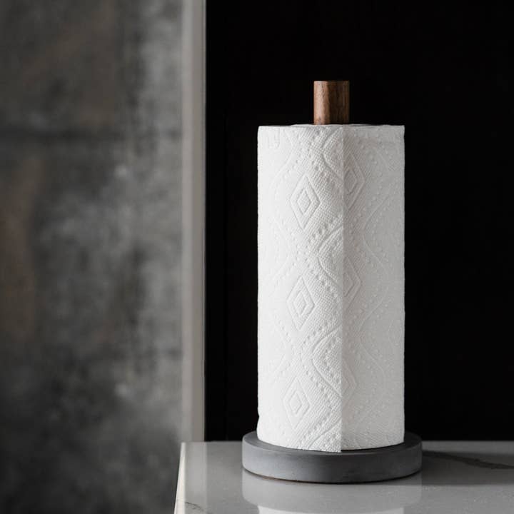 pretti.cool - Wholesale Paper Towel Holder - Paper Towel Holder | Solid Grey1