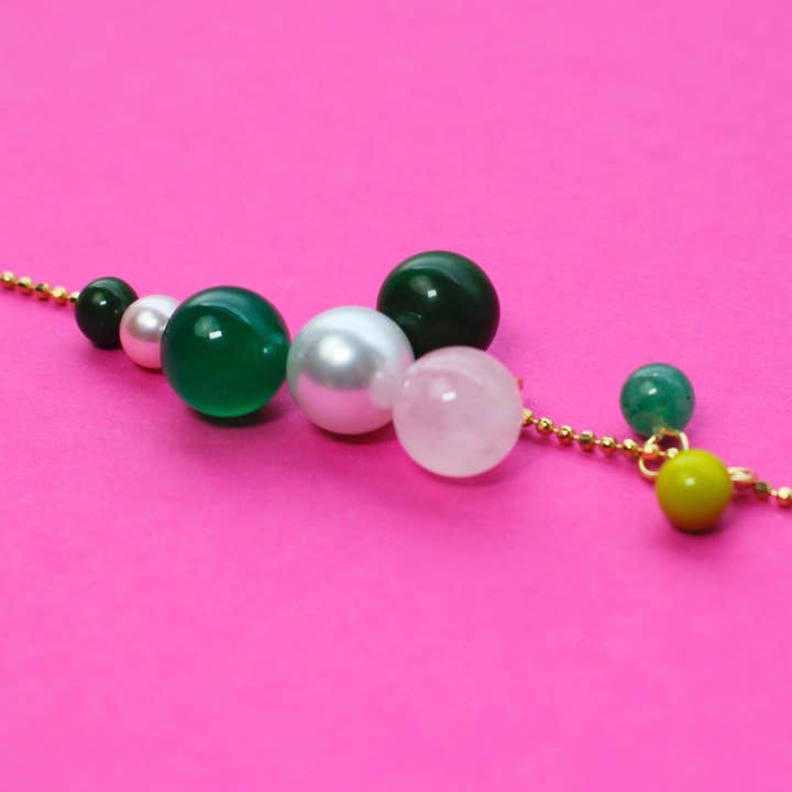 BaBa Jewellery for happiness - Wholesale Pendant/Charm Necklace - "HOPE" – Gold chain with interchangeable pendants for your individual look1