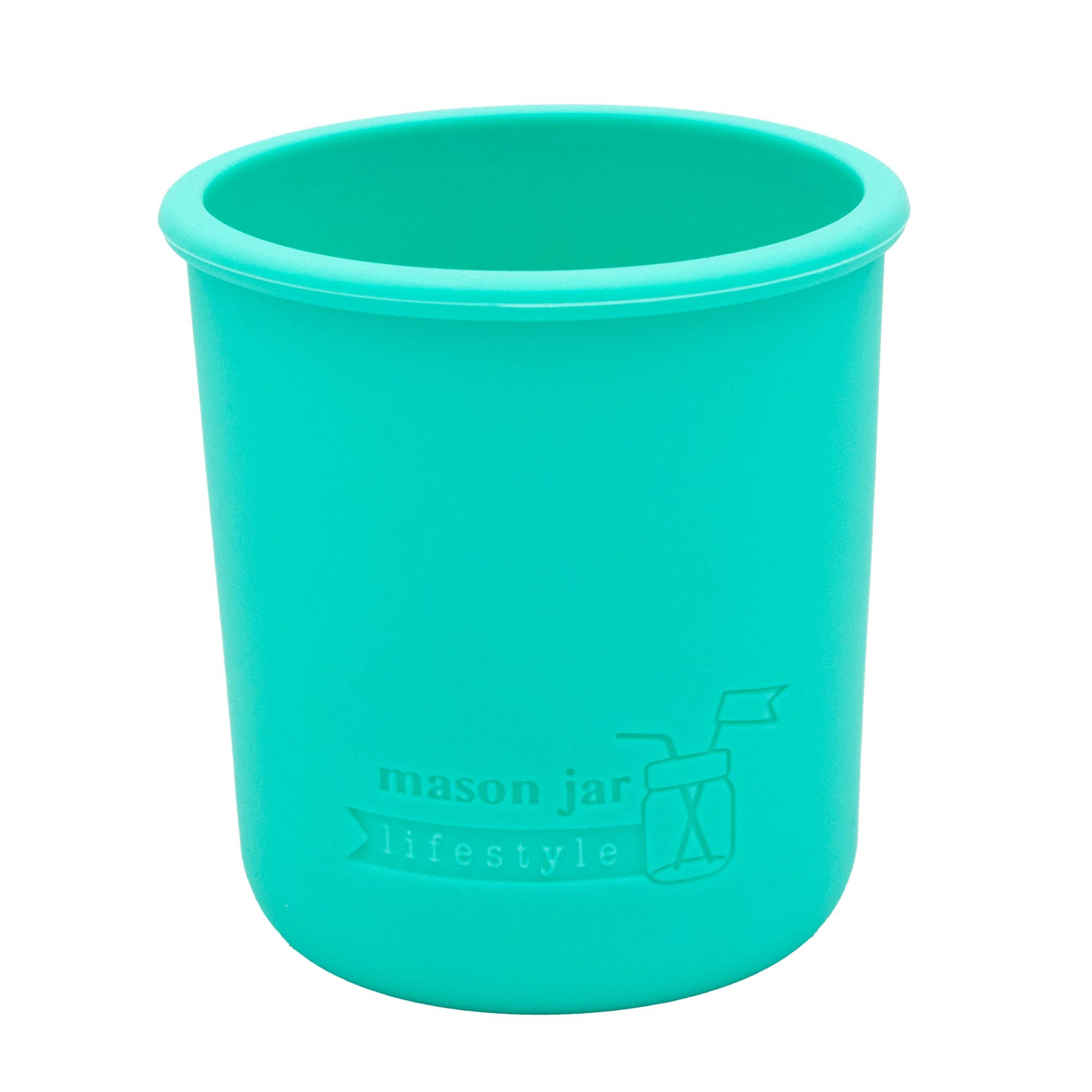 Mason Jar Lifestyle - Vente Housses de boisson - Manchon en silicone pour bocaux Mason d'une demi-pinte à bouche régulière de 8 oz7
