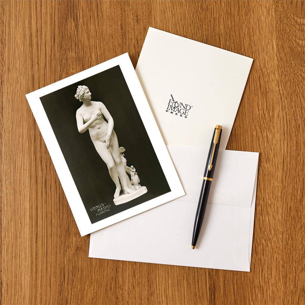 Found Image Press - Wholesale Stationery/Notecard Set - Greeting Card AT-207 Medici Venus1