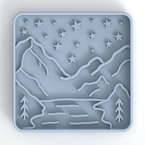 Brewin Aussie Co - Wholesale Pet Bowl - Cat/Dog - Wanderlust Slow Feeder - Blue Slate0