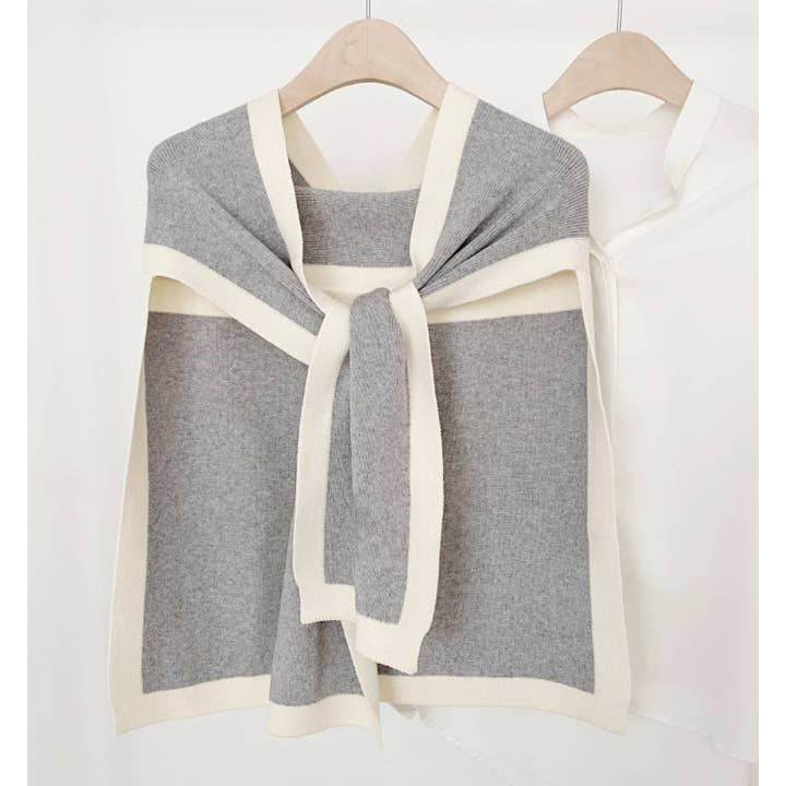 JC Sunny Fashion – wholesale Halsduk - Dam – JC063329 Unik design öppen front knyt sjal wrap4