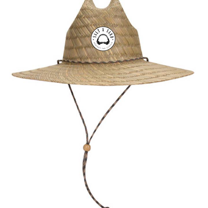 Salt & Sand - Wholesale Straw Hat - Unisex - Straw Lifeguard Hat / Coastal0