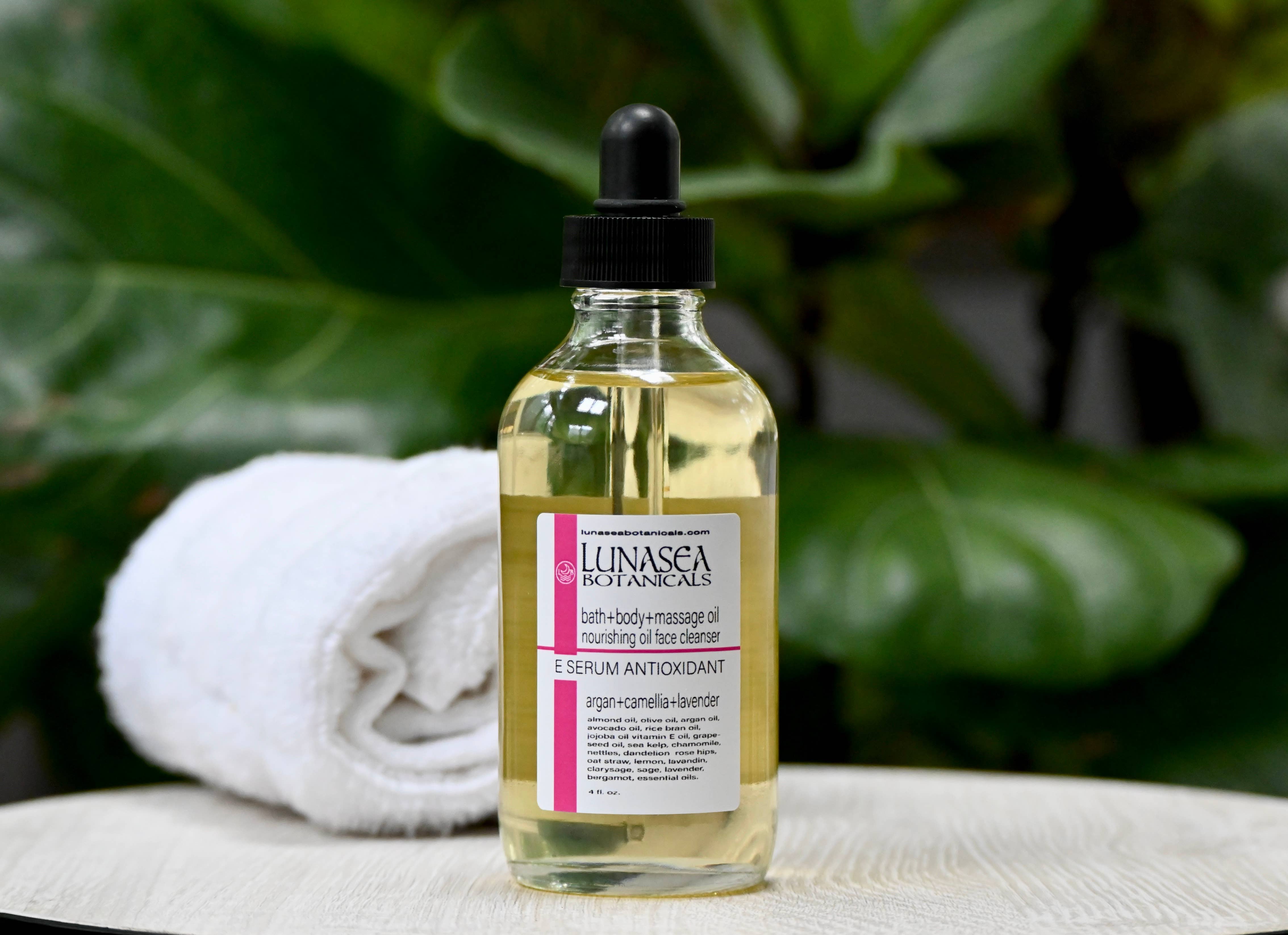 lunasea botanicals - Vendita all'ingrosso Olio bagno/corpo - Olio da bagno, corpo e massaggio e detergente viso all’olio2