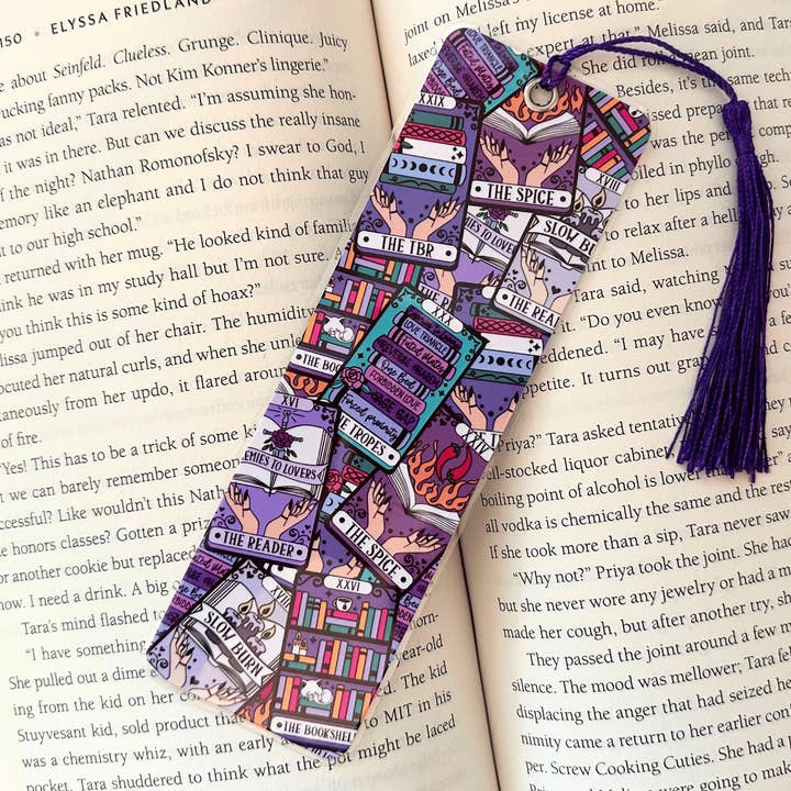 Marque-page plastifié pour cartes de tarot pour la vente par JPC Sticker Shop