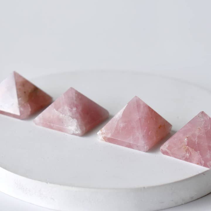 Soothing Crystals - Wholesale Spiritual Stone/Crystal - Gemstone Pyramid | Rose Quartz | Healing Crystal | Pyramid5