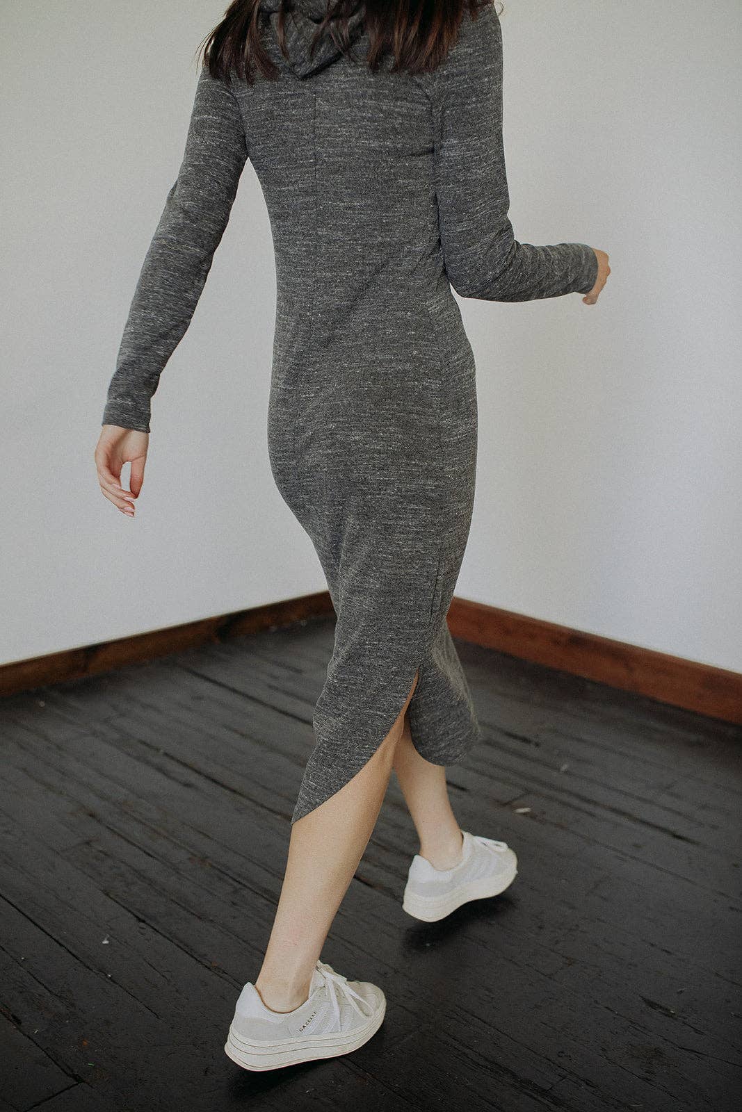 Summer Camp - Wholesale Dress - Women's - Hooded Midi Dress2