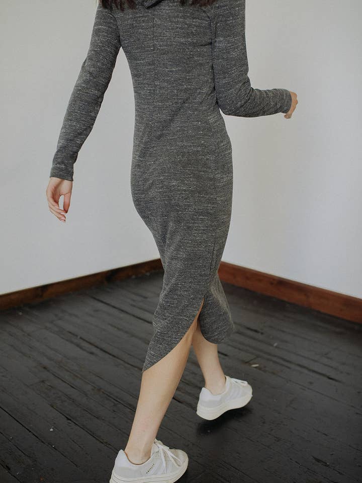 Summer Camp – wholesale Dress – Women's – Hooded Midi Dress2