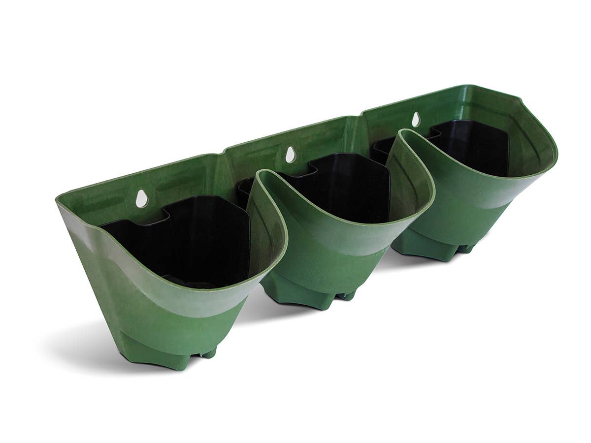 JARDIN Y NATURA OUTDOOR & GARDEN PRODUCTS SL - Wholesale Plant Pot - Stackable modular vertical garden set 3 units - TETRI4