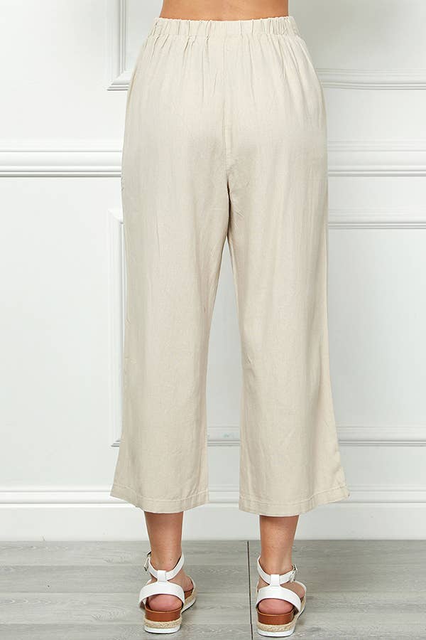 Veracci - Venta al por mayor Pantalones - Mujer - Pantalones cortos marineros de lino18