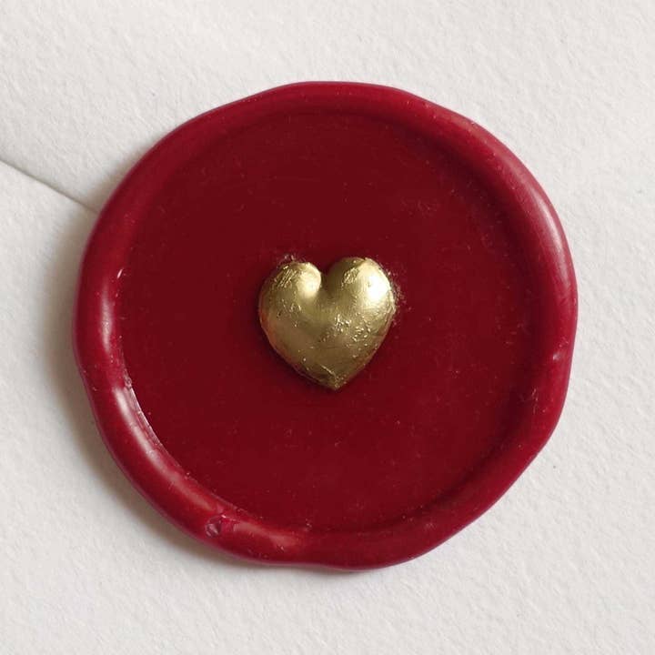 Fiona Ariva - Wholesale Sealing Wax - Love Heart 3D wax seal stamp, wax seal kit or stamp head