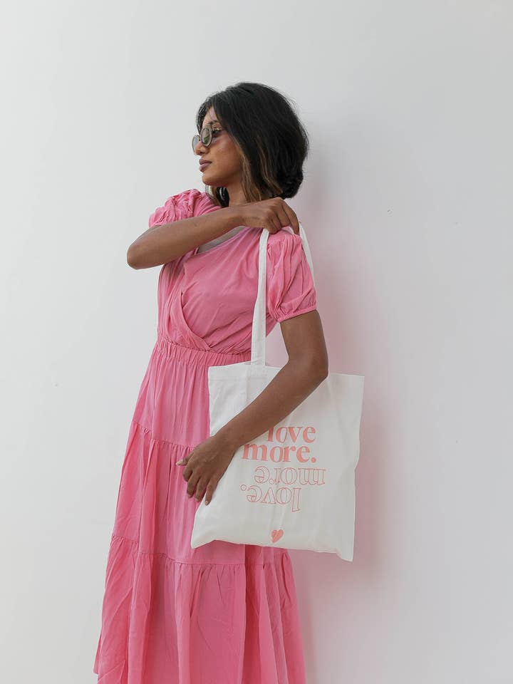 Love Ambassador Tote Bag for wholesale by INDE MUSE