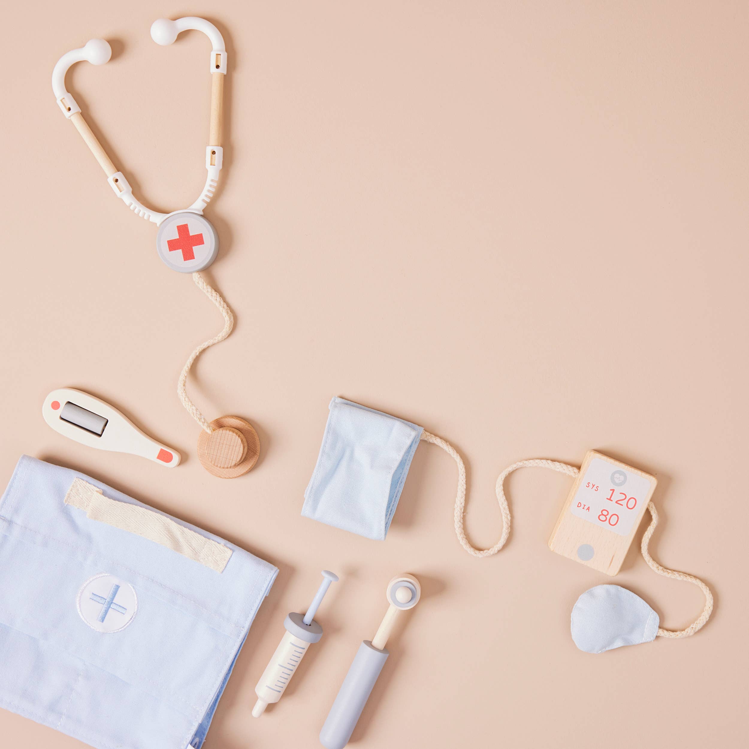 Just Bee Kids – Engroshandel Trælegetøj - Børn – Just Bee Kids Træ Lægesæt til Børn - Rollespil3