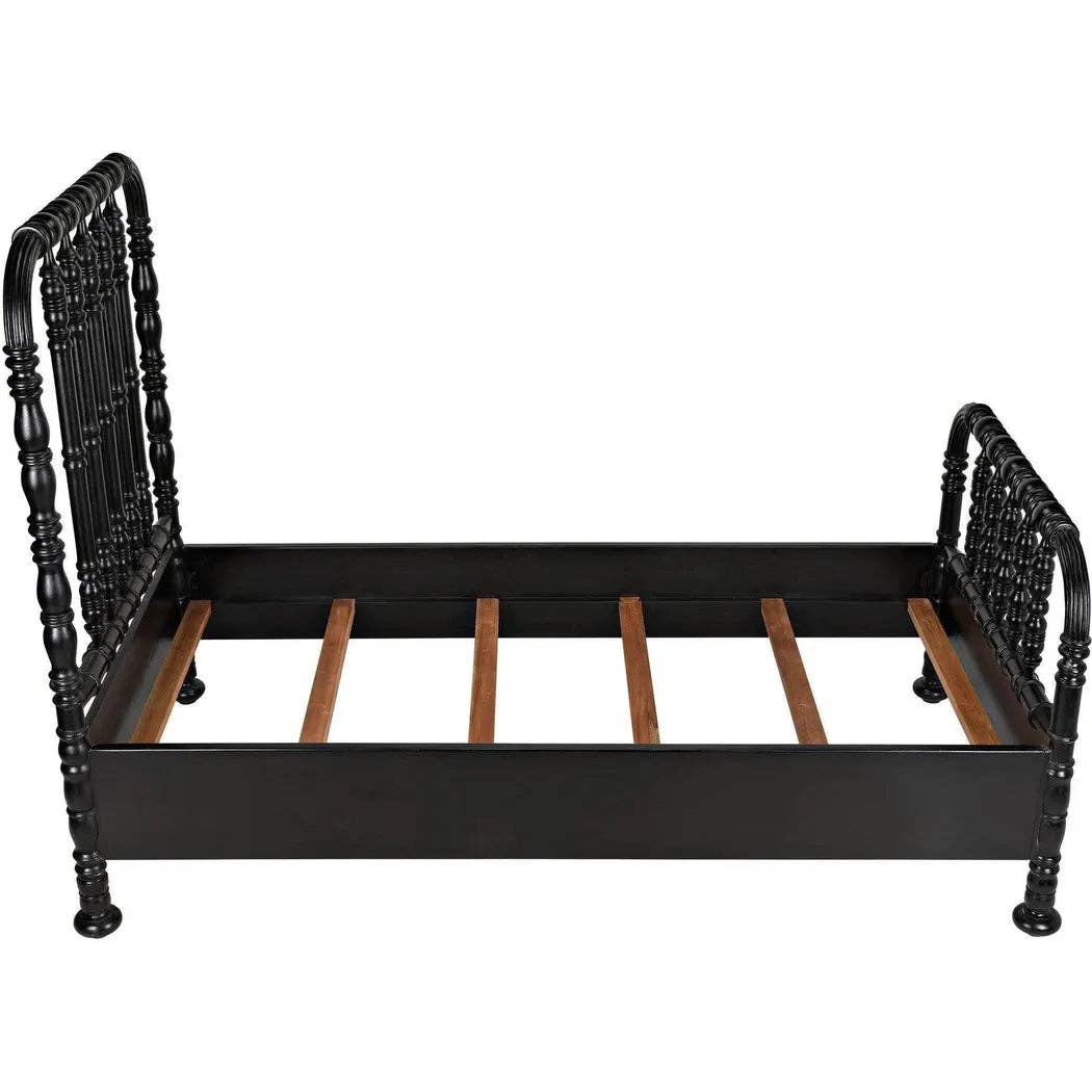 LOOMLAN - Wholesale Bed - Zwart Houten Bedframe Bachelor27