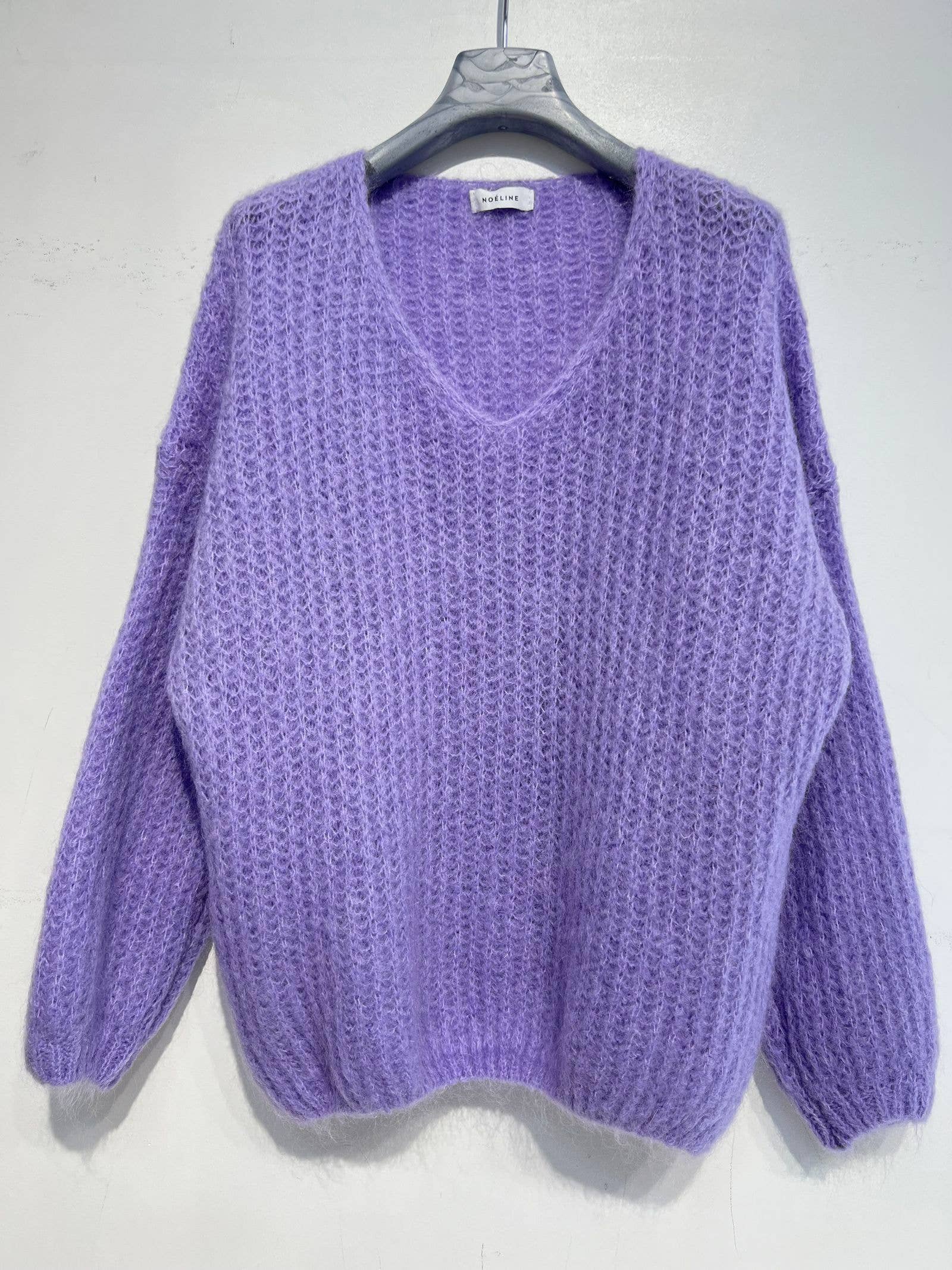 NOELINE - Wholesale Gebreide trui - Kinderen - Oversized trui van 40% kinder mohair11