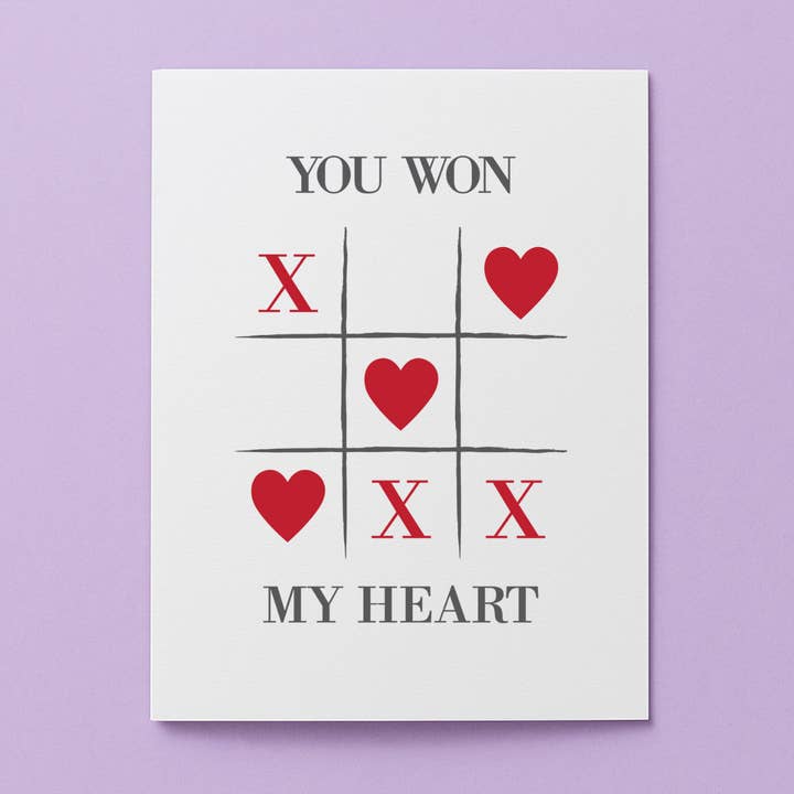 Cartão Conquistaste o Meu Coração por atacado de Cards by Renee