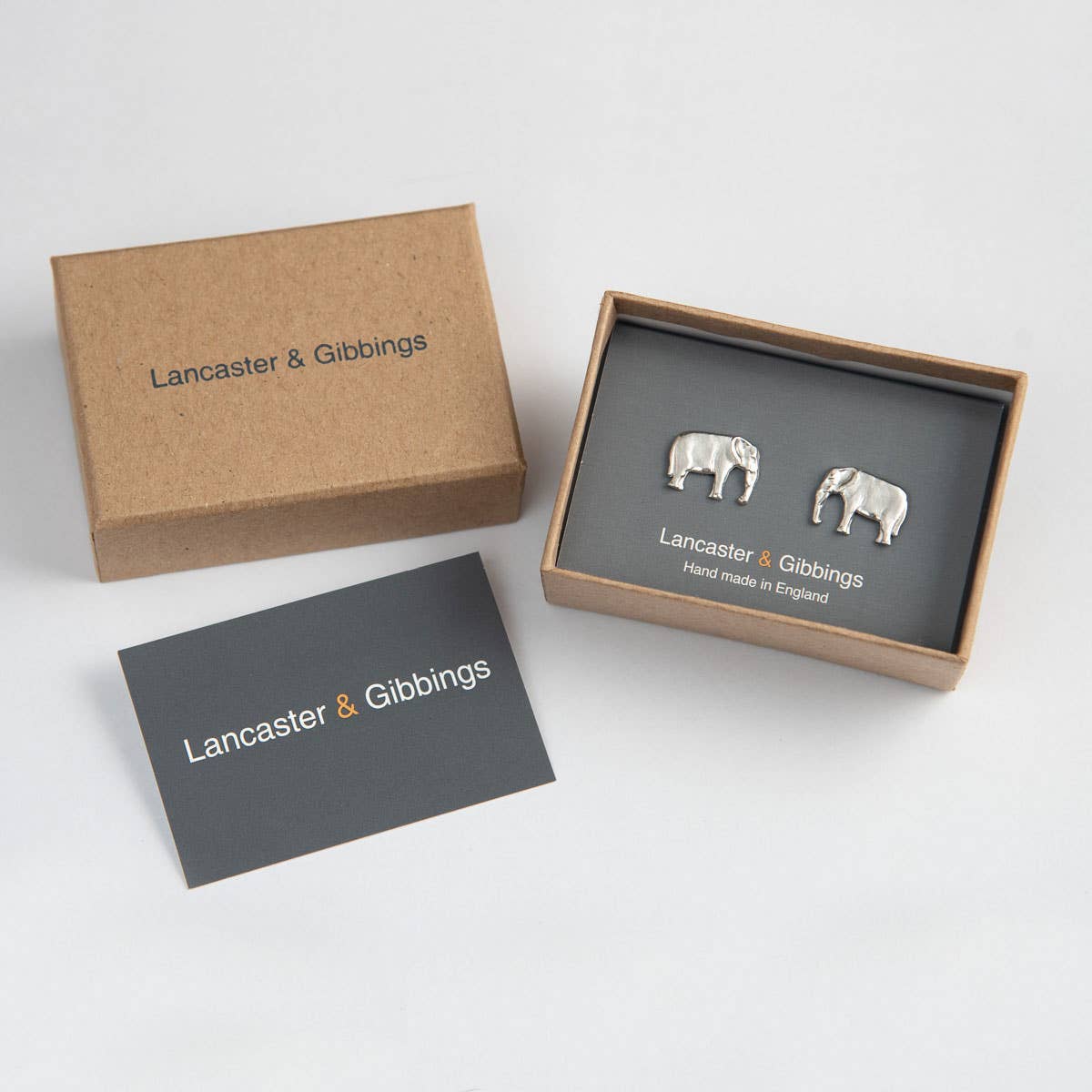 Lancaster and Gibbings – wholesale Cufflinks – Elephant Cufflinks2