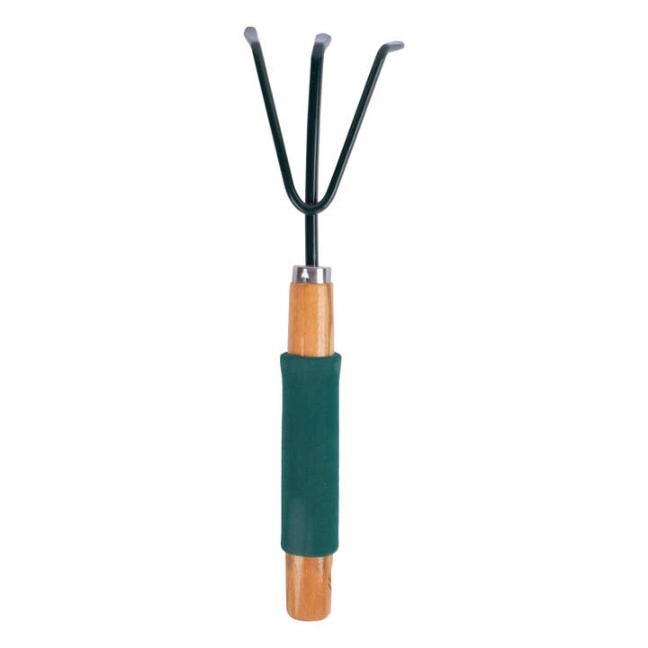 Rinkit Ltd - Wholesale Garden Tool - Cushion Grip Handle Hand Rake - By Green Blade