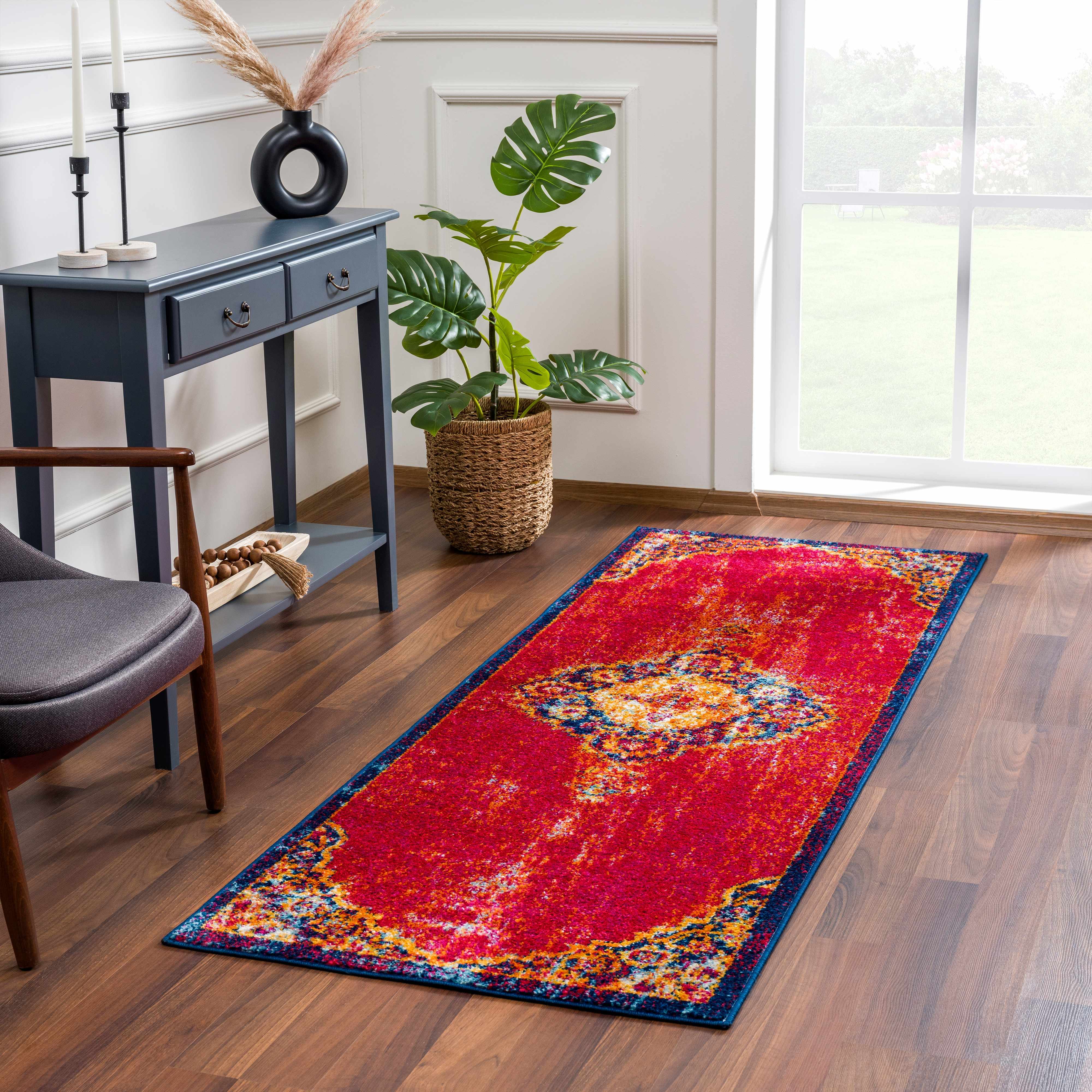 Hauteloom - Wholesale Area Rug - Istanbul Red Area Carpet - Clearance1