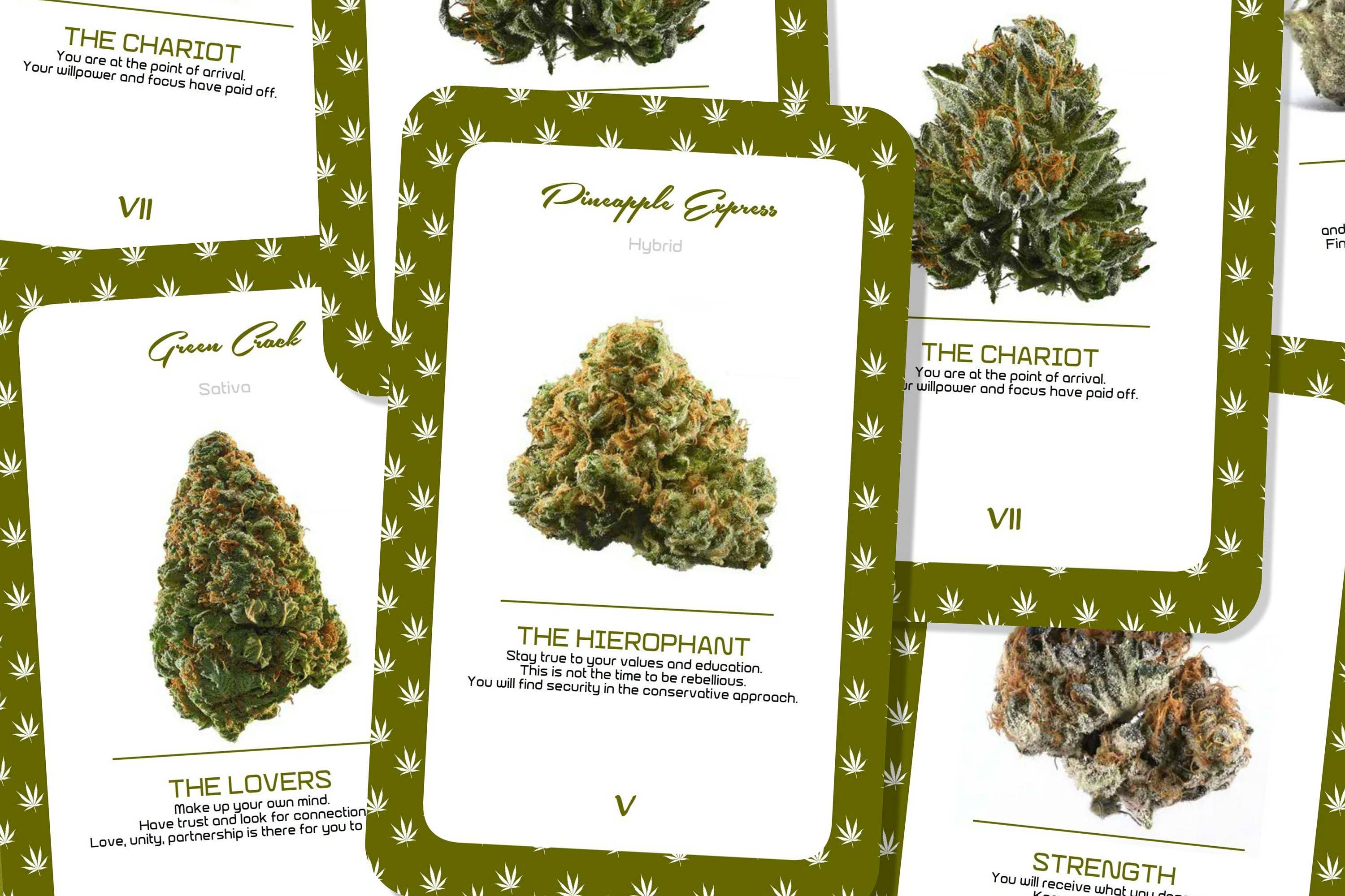 IBIZA TAROT – wholesale Tarot-kort – Cannabis Oracle - Major Arcana3